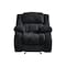 Global Furniture Usa Transitional Zaftig Fabric U250 Ebony Reclining Sofa/Console Reclining Loveseat/Glider Recliner 4638 - alternate 3